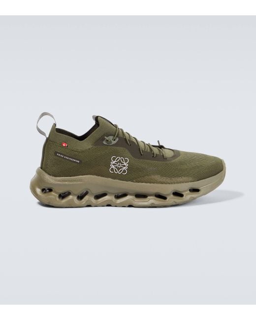 Loewe Green X On Cloudtilt Sneakers for men