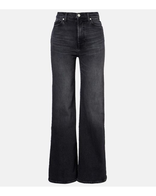Jeans Anchos Jo 7 For All Mankind de color Blue