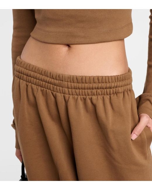 Wardrobe NYC Brown X Hailey Bieber Cotton Jersey Track Pants