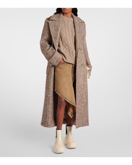 Proenza Schouler Natural X Sorel Caribou Leather Chelsea Boots