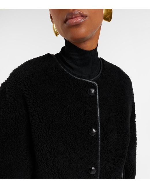 Blazé Milano Black Gliss Reversible Shearling Jacket