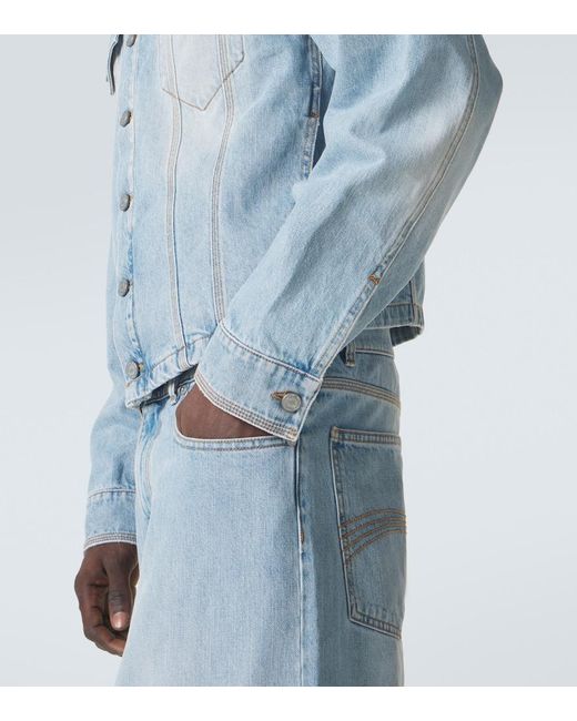 ERL Blue Denim Jacket for men
