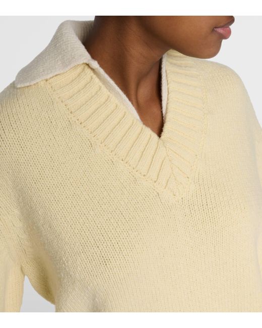 Bottega Veneta Yellow Wool Sweater