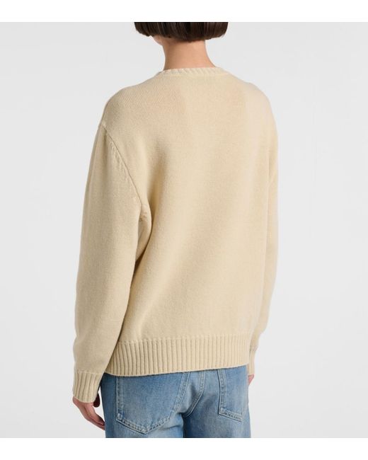 Valentino Pink Chez Virgin Wool Sweater
