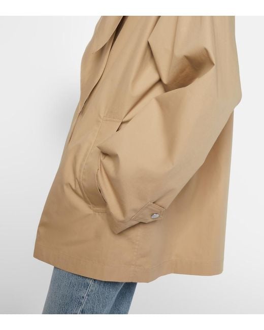 Totême Natural Scarf-Detail Cotton Jacket