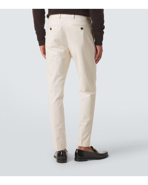 Tom Ford Natural Cotton Drill Chinos for men
