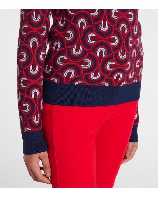 Fusalp Red Skipullover