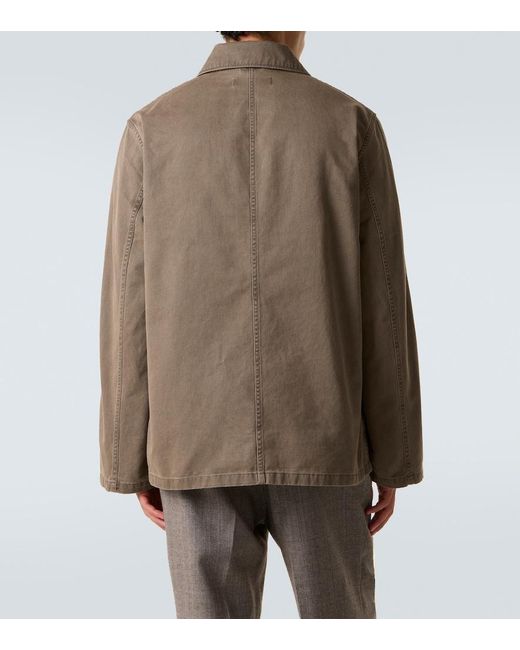 Our Legacy Green Dutch Cotton Twill Jacket for men