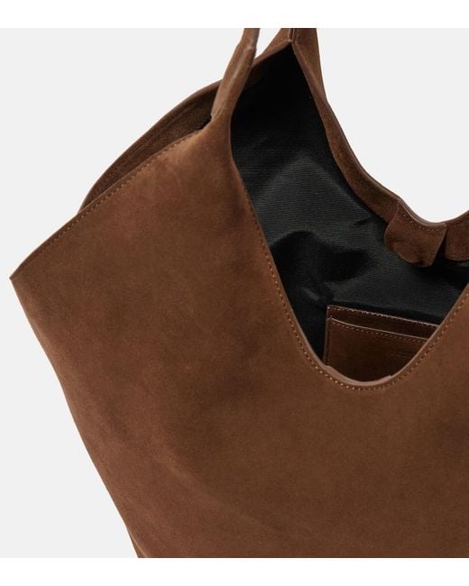 Aesther Ekme Brown Phantom Large Suede Tote Bag