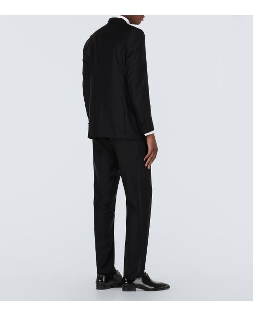 Canali Black Wool Tuxedo for men