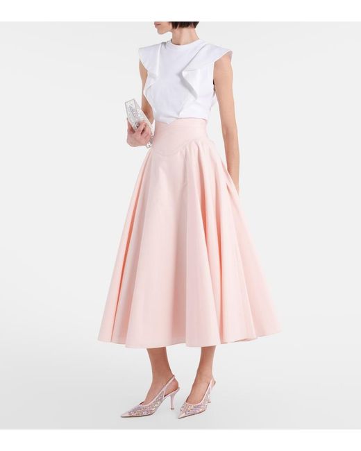 Malone Souliers Pink Vesper 70 Embellished Slingback Pumps
