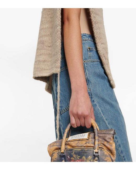 Maison Margiela Multicolor Alpaca, Cotton, And Wool Sweater Vest