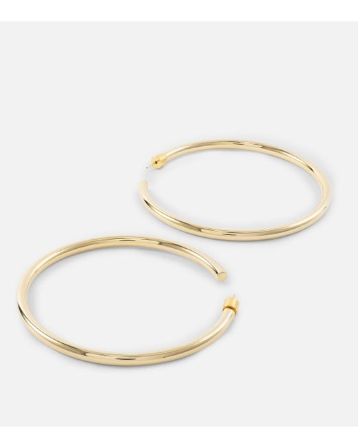 Jennifer Fisher Metallic 10kt Gold-plated Hoop Earrings