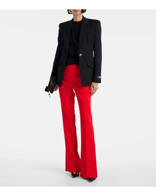 Versace Medusa '95 Wool Flared Pants