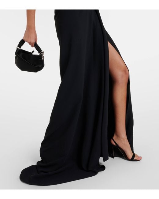 Robe longue Aspect Maticevski en coloris Black