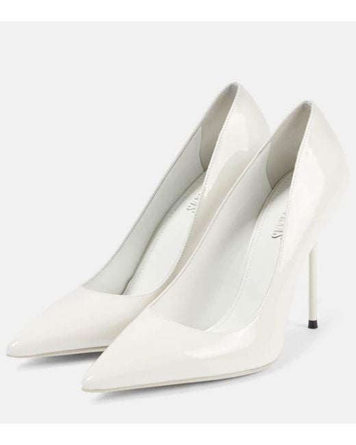 Paris Texas White Pumps Lidia 105 Aus Lackleder