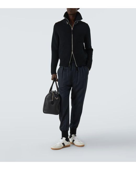 Pantaloni Sportivi di Tom Ford in Blue da Uomo