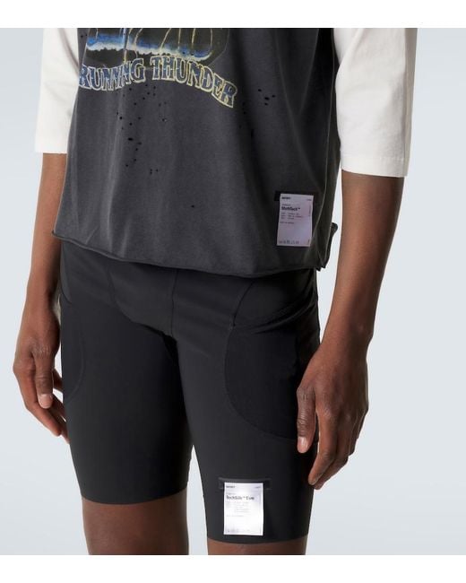 Camiseta Mothtech De Algodon Estampada Satisfy de hombre de color Gray