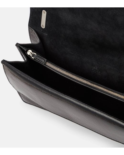Gucci Black Dionysus Medium Patent Leather Shoulder Bag