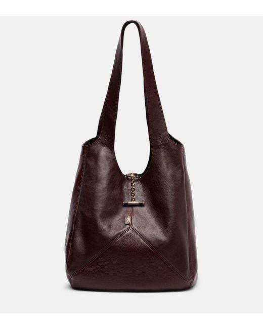 Chloé Brown Balloon Medium Leather Shoulder Bag