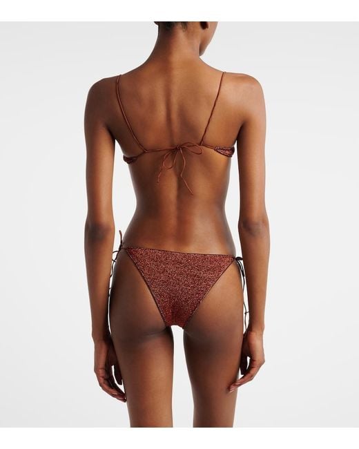 Oseree Red Lumiere Shell Bikini