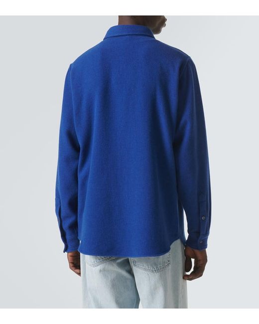 Surchemise En Cachemire God's True Cashmere pour homme en coloris Blue