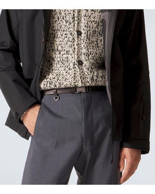 Prada Guertel Aus Leder in Black für Herren