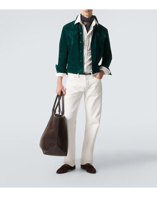 Jeans Rectos '50S Tom Ford de hombre de color White