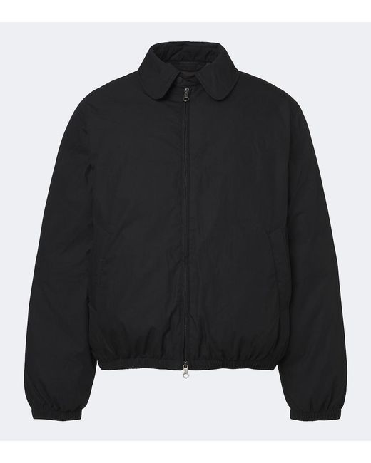 Our Legacy Black Avenue Cotton-Blend Down Jacket for men