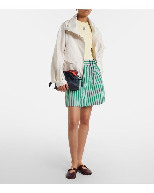 Mules Pebble Soft di Loewe in Brown