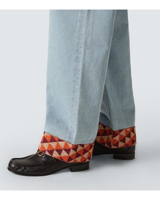 Jean Ample Valentino pour homme en coloris Blue