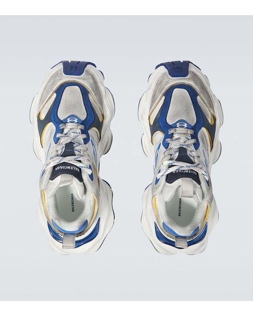 Balenciaga Sneakers Cargo aus Mesh in Blue für Herren