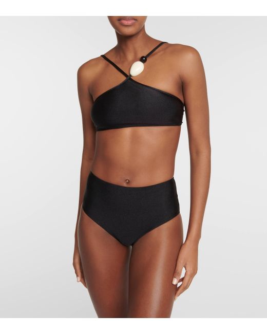 Bikini taille mi-haute Adriana Degreas en coloris Black