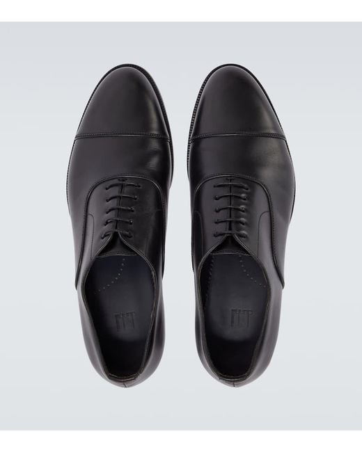 Dunhill Oxford-Schuhe Aus Leder in Black für Herren
