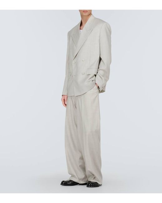 Givenchy Oversize-Blazer aus Schurwolle in White für Herren