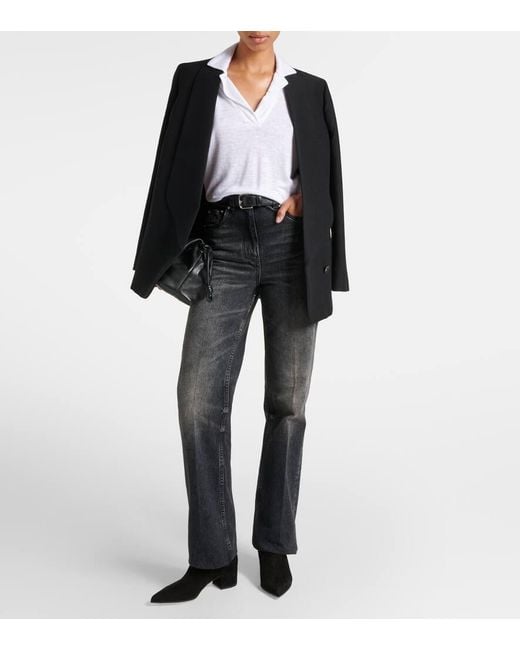 Gianvito Rossi Black Lyell 45 Suede Ankle Boots