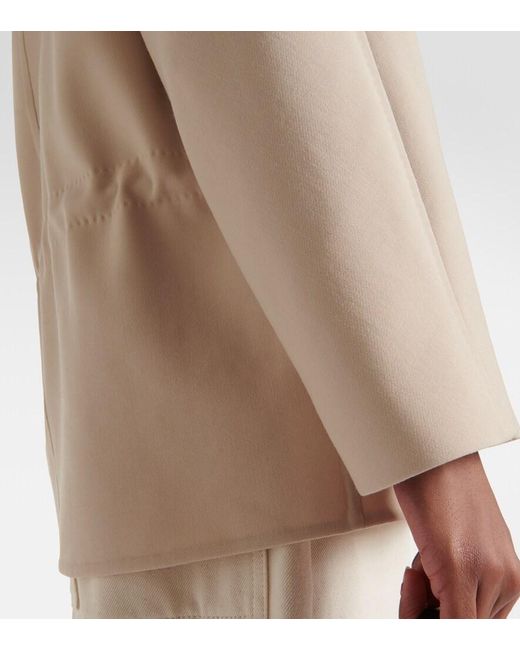 Max Mara Natural Betulla Wool-Blend Jacket