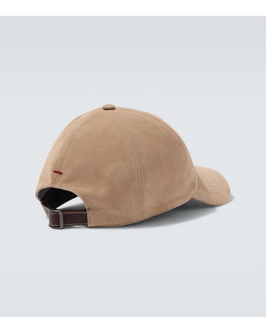 Cappello Da Baseball di Brunello Cucinelli in Natural da Uomo