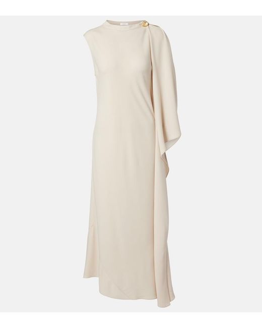 Joseph Natural Aly Crepe Maxi Dress