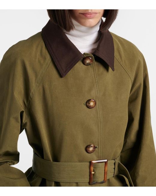 Veronica Beard Green Langham Embellished Coat