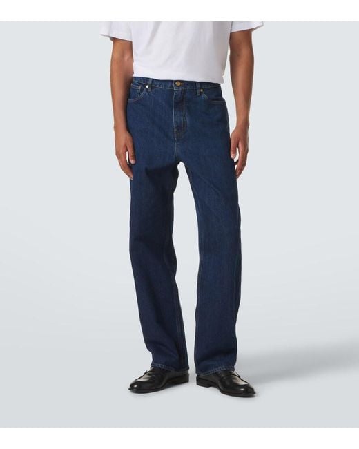 Jil Sander Blue Straight Jeans for men