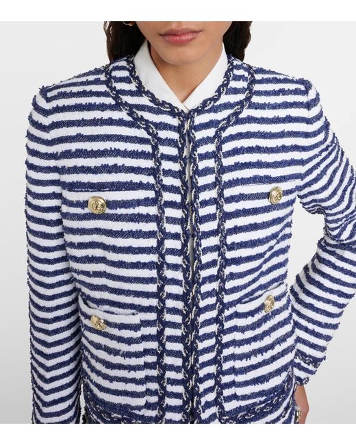 Veste Matteo Rayee Rebecca Vallance en coloris Blue