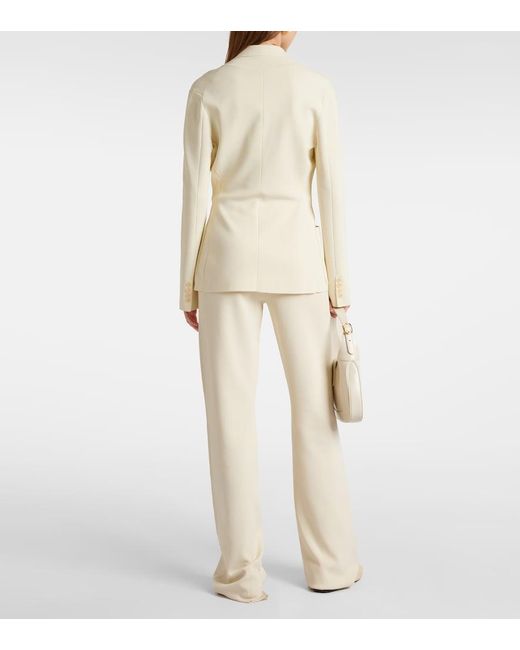 Joseph Natural Milano Double-Breasted Blazer