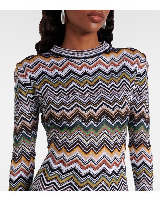 Robe Missoni en coloris Gray