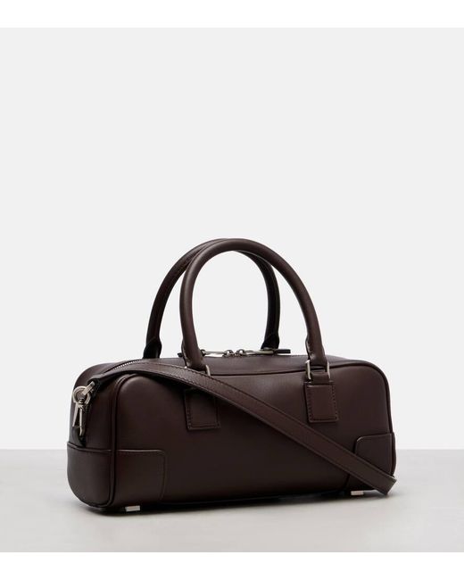 Loewe Black Amazona 23 Leather Tote Bag