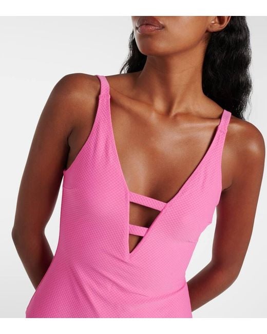 Heidi Klein Pink Badeanzug