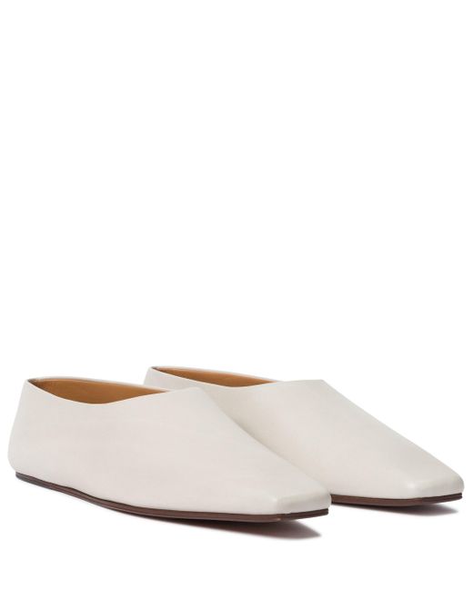 the row elastic ballet flats