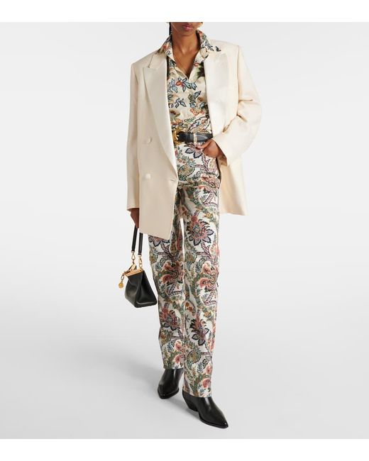 Chemise À Motif Cachemire Etro en coloris Multicolor