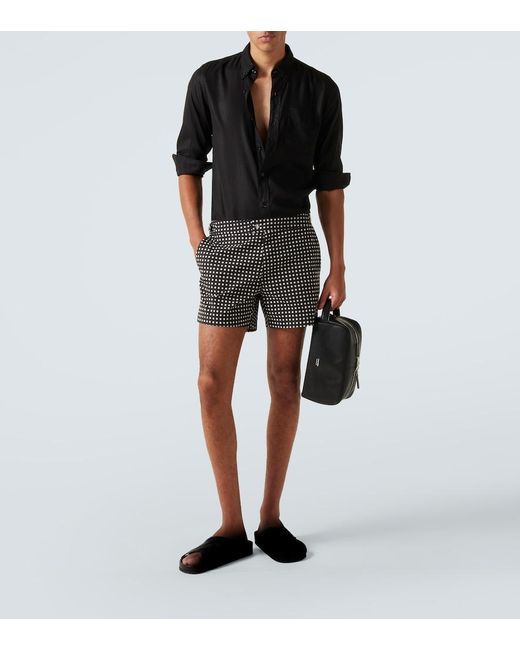 Tom Ford Black Gabardine Shirt for men