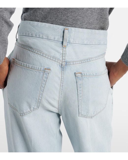 Citizens of Humanity Blue Petra High-Rise Wide-Leg Jeans